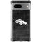 NFL Denver Broncos Black & White Google Pixel 7a Clear Case